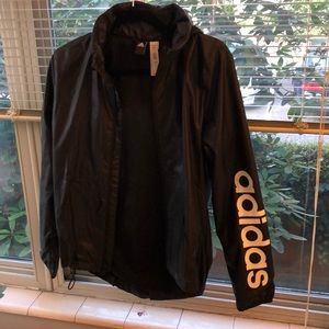Adidas light rain jacket